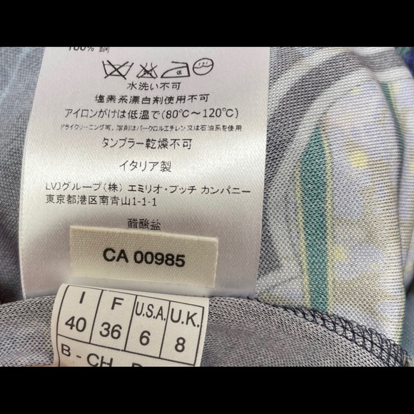 Emilio Pucci Cowl Neck Midi Dress US 6 - Picture 5 of 6